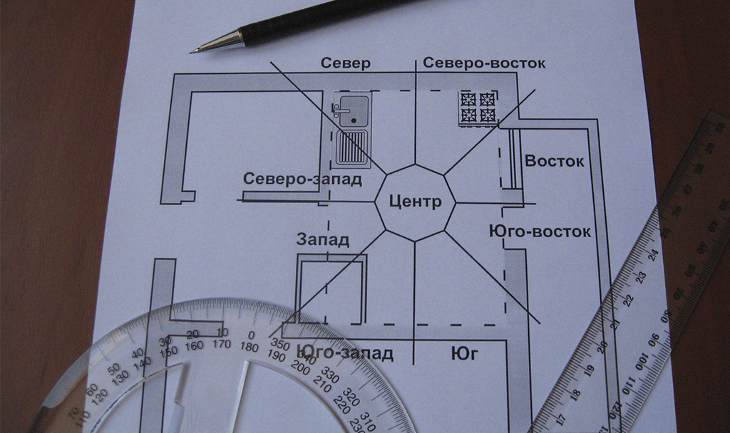 Ориентация жилья по сторонам света и интерьер